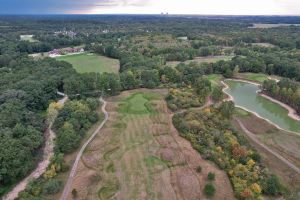 Les Bordes (Old) 15th Approach Aerial